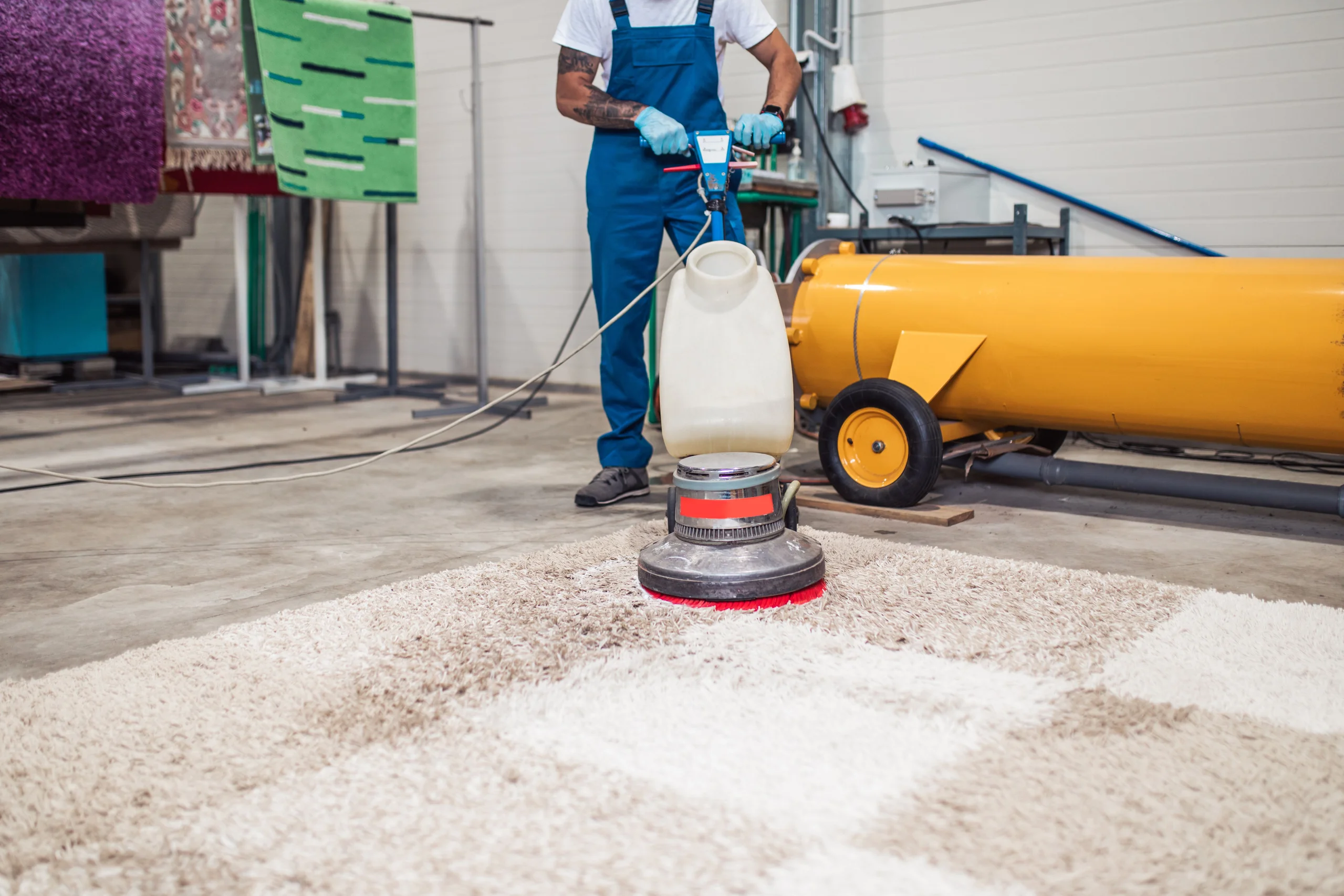 Professional carpet cleaning service