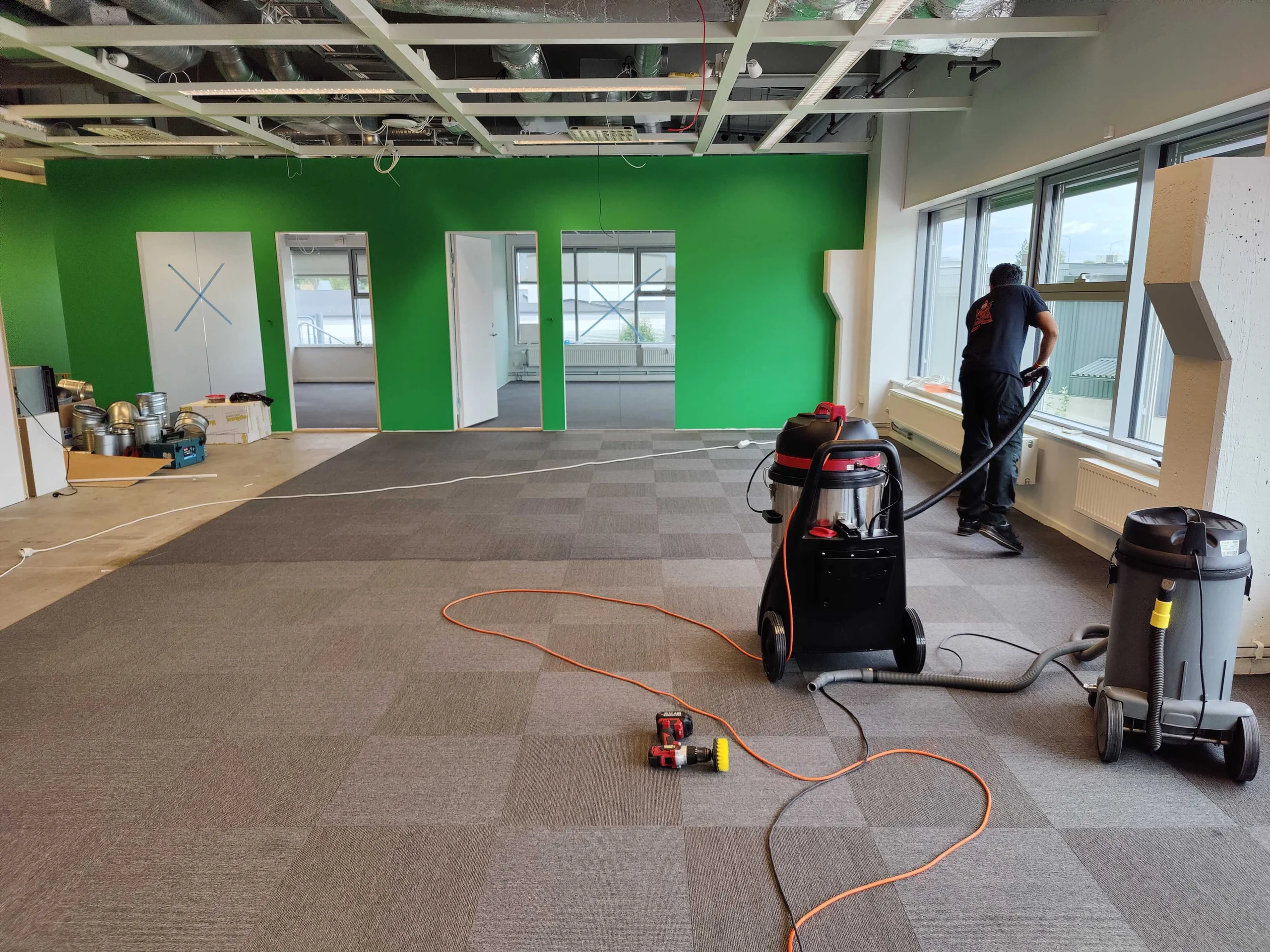 Professional carpet cleaning service